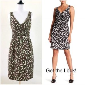 NWT Nanette Lepore Cotton Linen Blend Sheath Dress